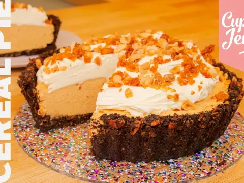 Peanut Butter Pie with Cinnamon Cereal Crust: A Decadent Dessert Recipe