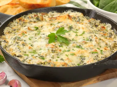 Creamy Spinach and Artichoke Dip Recipe for an Easy Holiday Appetizer