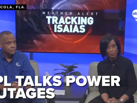 FPL Executive Discusses Power Restoration Efforts After Hurricane Isaias