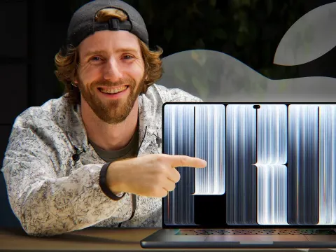 Apple Unveils Its First Touchscreen MacBook Pro With LED Display