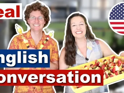 Real English Conversation for Advanced Listening Practice