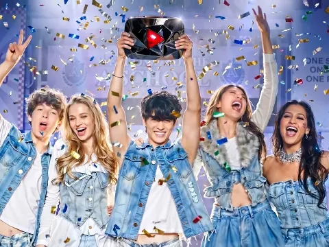 Celebrating 100 Million Subscribers with a Fan Event at A-School