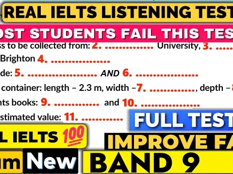 IELTS Listening Practice Test with Answers for June 2026