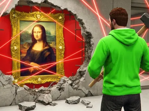 Stealing a $10 Million Painting in GTA 5 Kortz Center Heist