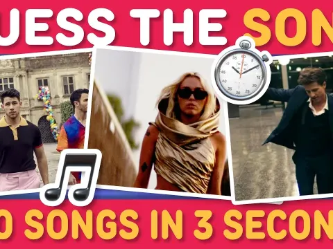 Guess the Song in 3 Seconds Challenge Music Quiz