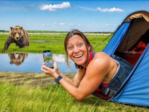 Camping Among Alaska's Wild Brown Bears: A 4-Day Adventure in Katmai National Park
