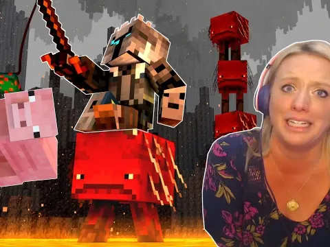 Minecraft Party Games Challenge with Unexpected Twists