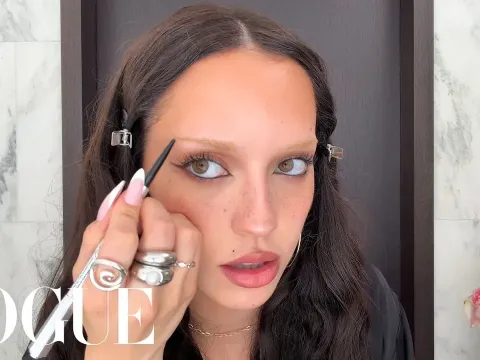 KATSEYE Star Daniela Shares Her Everyday Makeup and Skincare Routine With Bleached Brows