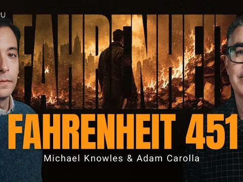 Adam Carolla Discusses Ray Bradbury's Fahrenheit 451 and Its Modern Relevance