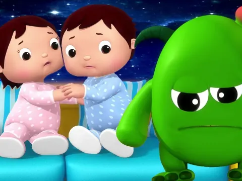 Five Little Monsters Jumping on the Bed Gets a Fun Halloween Twist for Kids