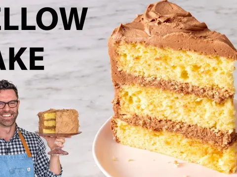 Fluffy and Tender Yellow Cake Recipe for Perfect Birthday Celebrations