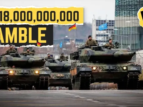 Europe's Stagnant GDP Growth and the Surge in Military Spending