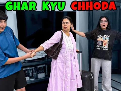 Aayu and Pihu Show Family Vlog Explores Why They Left Their Home in Episode 912