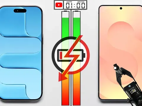 iPhone Air vs Galaxy S25 Edge Battery Life Comparison