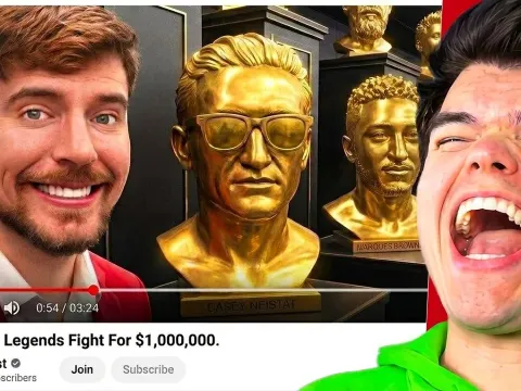 Inside MrBeast's Million Dollar Challenge with YouTube Legends