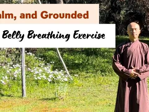 Belly Breathing Exercise for Calm and Grounded Energy