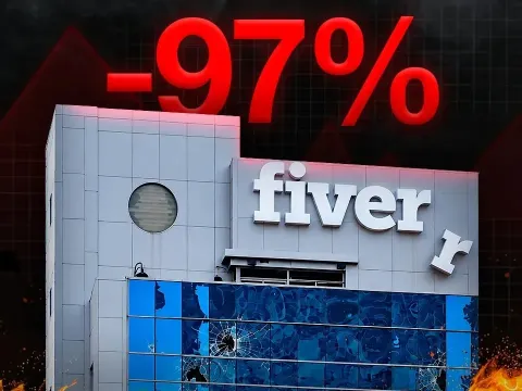 Fiverr Faces Collapse as AI Erodes Freelance Market and Buyers Flee