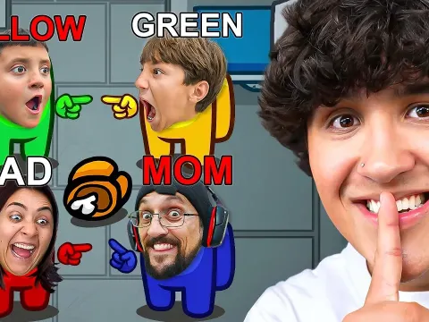 FGTeeV Plays Among Us With All Wrong Names and Chaos Ensues