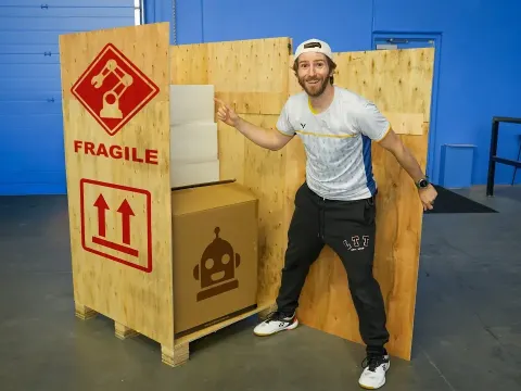 Linus Finally Buys the Robot Badminton Partner He Waited a Decade For
