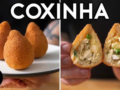 How to Make Brazilian Coxinha a Popular Street Food Snack