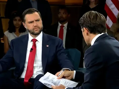 Vice President Vance Faces Emotional Town Hall Question on Military Sacrifice and Gas Prices