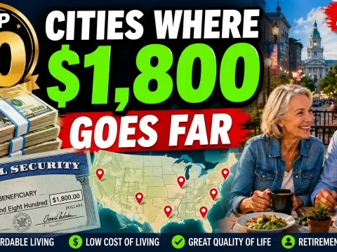 10 Affordable US Cities Where a $1,800 Monthly Budget Can Still Feel Comfortable in 2026
