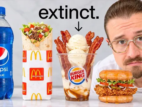 I Tried Discontinued Fast Food Items and Rated Them with a Former McDonald's Chef