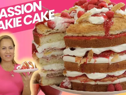 Bake a Passion Flakie Cake Inspired by Classic Back to School Treats