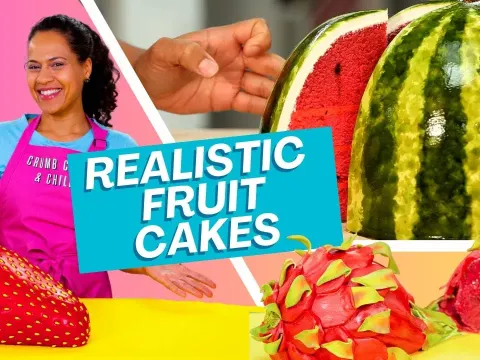 How to Make Realistic Fruit Cakes with Professional Decorating Secrets