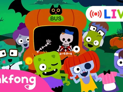 Halloween Bus Adventure With Spooky Wheels and Friendly Ghosts for Kids
