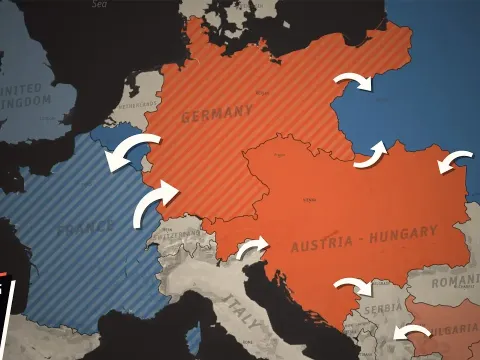 Why Each Major Power Entered World War I and What They Hoped to Gain
