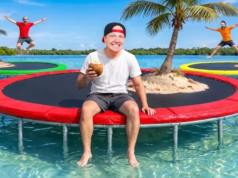 50 Creative Trampoline Hacks That Turn It Into a Deserted Island and More