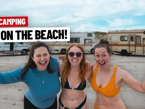 Camping Right on the Beach in Texas: A Thrilling RV Adventure at Padre Island
