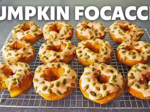 Pumpkin Focaccia Donuts Recipe Brings Grandma's Fried Dough Secret to Your Kitchen