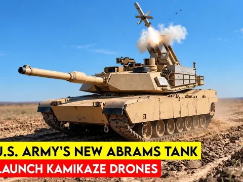 US Army Abrams Tanks Gain Kamikaze Drone Launch Capability With Perch 2.0 System