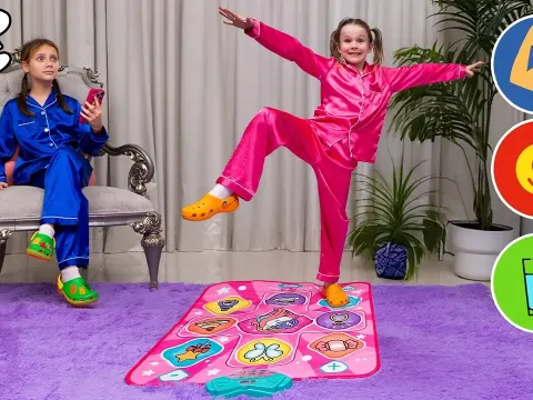 Stephi and Eva Learn to Make Healthy Choices Through Fun Challenges
