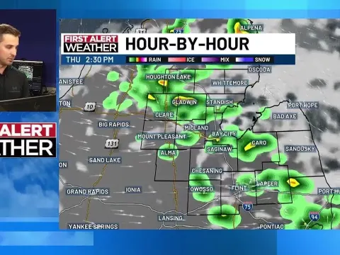 Storm Chances Return to Mid Michigan on Thursday
