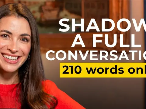 Master English Fluency with Shadowing Using Only 210 Words