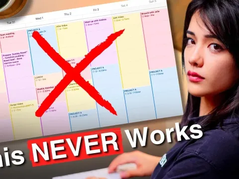 Why Time Blocking Fails for ADHD Brains and a Better Productivity System
