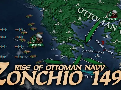 How the Ottoman Empire Rose as a Naval Power and Venice Lost Its Dominance