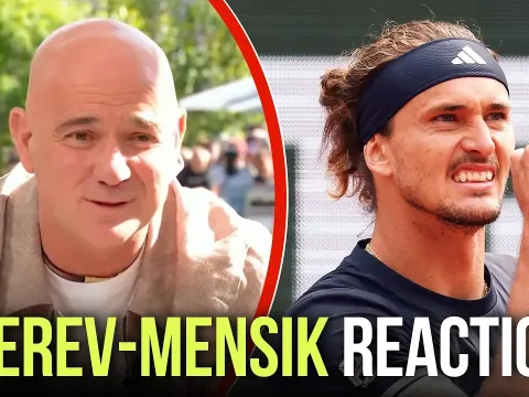 Andre Agassi Analyzes Alexander Zverev's Path to the Roland-Garros Final