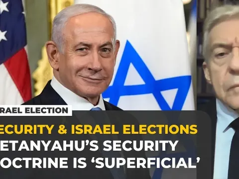 Former Israeli Justice Minister Calls Netanyahu Security Doctrine Superficial and Unoriginal