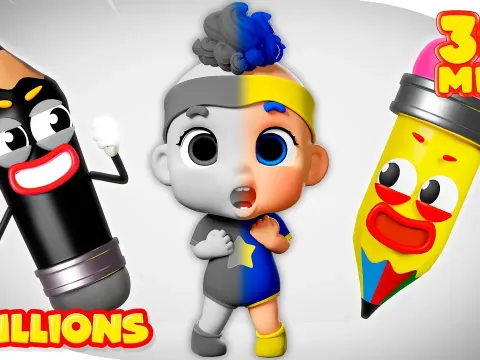 Magic Pencil Adventures with Baby DB and Friends in Fun Songs