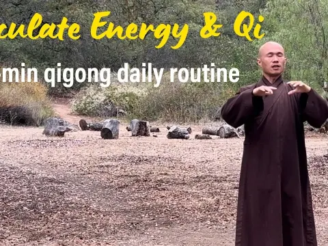 10 Minute Qigong Routine to Boost Energy and Blood Flow