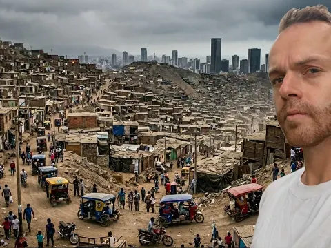 Inside Peru's Endless Desert Slums and the Largest Cemetery in Latin America
