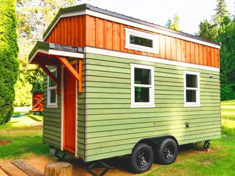 Inside a 176 Sq Ft Tiny House in Arlington Washington With Clever Handcrafted Design Ideas