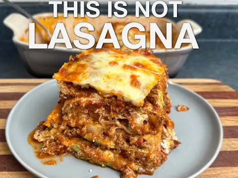 How to Make a Low Carb Horizontal Spaghetti Loaf That Tastes Like Lasagna