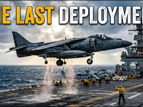 US Marine Corps Retires the AV-8B Harrier II After Decades of Service