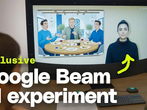 Google Beam's New AI Persona: A Lifelike Digital Human That Sees and Talks to You