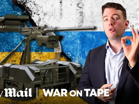 Ukraine Deploys Ground Drones Armed with Machine Guns Against Russian Forces